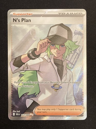N's Plan 163/86 Full Art - Pokémon S&V Black Bolt