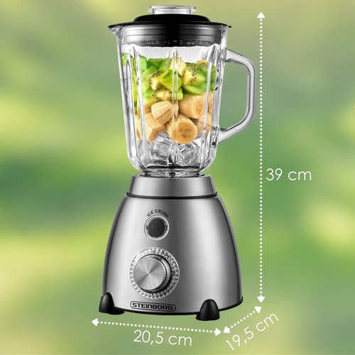 Standmixer 600 W Ice Crusher Stand Mixer Blender Smoothie Maker Universal Mixer - Bild 8 von 8