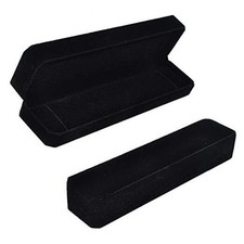 Set of 2 Classic Velvet Necklace Chain Bracelet 2 Pcs Necklace Chain Box