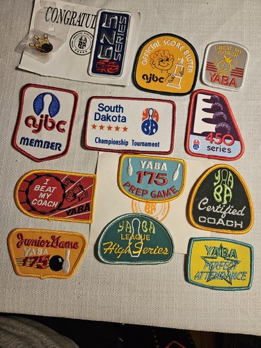 Youth America Bowling Alliance Patches & Pin 1990er - Bild 1 von 2