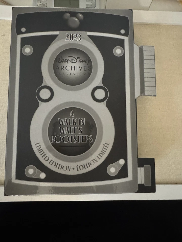 Disney RARE archive Collection a walk-in Walt’sfootsteps pin set Includes 4 pins - Image 2 of 4