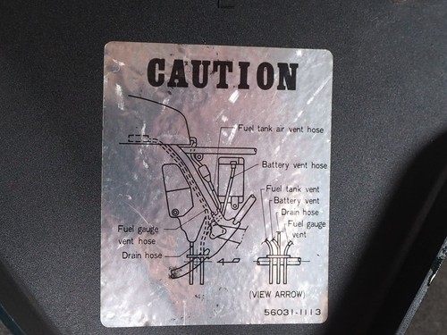 COVER LH KAWASAKI Z1300 80 36001-5008-C1 14225 - Bild 5 von 6