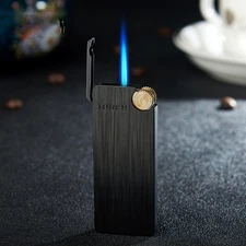 Refillable Torch Flame Windproof Butane Lighter Cigar Cigarette Lighters Jet Gas