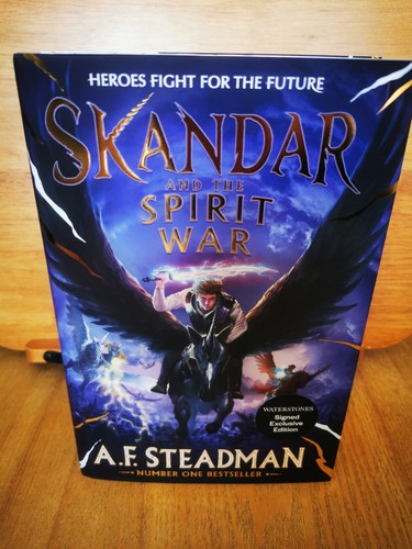 Skandar and the Spirit War A F Steadman SIGNED Waterstones Ed Exclusive Material - Bild 6 von 10