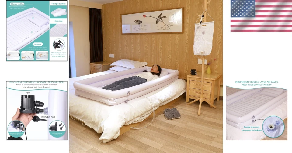 Portable Inflatable Bathtub for Bedridden Patients - Comfort & Safety Guaranteed - Image 2 of 4