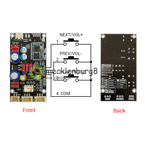 QCC5125 QCC3034 Bluetooth 5.1 lossless decoder board APTX LDAC audiophile grade - Bild 5 von 7