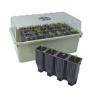 28 Cell Long Life Deep Rootrainer Plug Plant Seed Root Tray Propagator Set