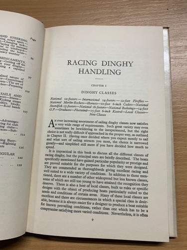 1955 "RACING DINGHY HANDLING" IAN PROCTOR ILLUSTRATED HARDBACK BOOK (P3) - Picture 12 of 22