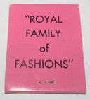Matchbook Cover Lady Jayne Women's Clothes York Harrisburg PA Front Strike Full — photo 2
