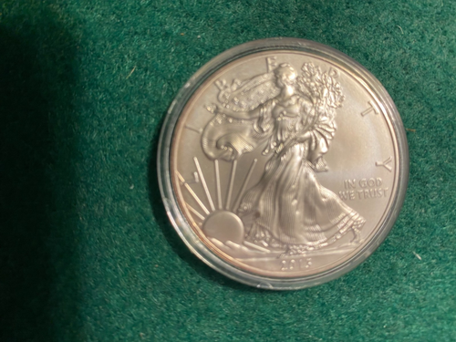 2013-w Walking Liberty American Eagle Uncirculated Dollar Coin 1 oz. Fine Silver