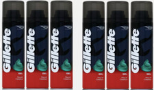 Gillette Classic Shaving Gel Regular 200ml x 6 19.58 per litre