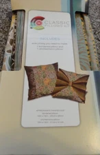 NEW CREATIVE CUTS CLASSIC PILLOWS KIT – BORDERED PILLOW & CINCHED BOW PILLOW