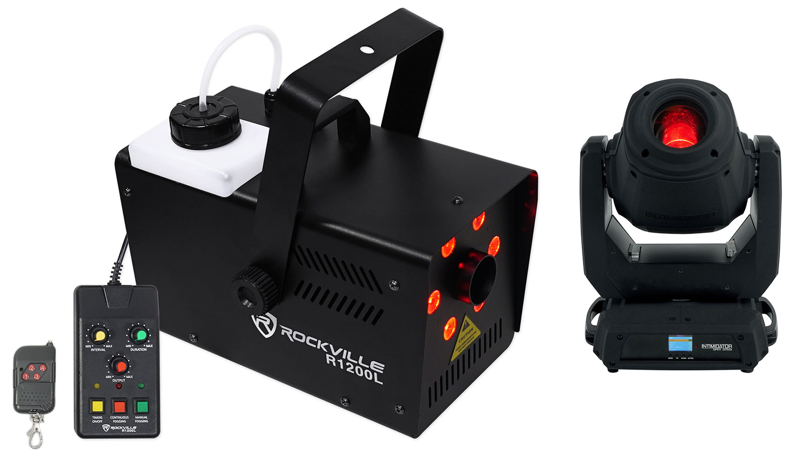 Chauvet DJ Intimidator Spot 375ZX DMX Движущийся головной свет + светодиодная противотуманная фара 375Z X