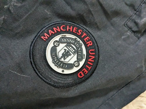Umbro manchester united Vintage mens size M black track pants pants With pockets - Imagen 10 de 11
