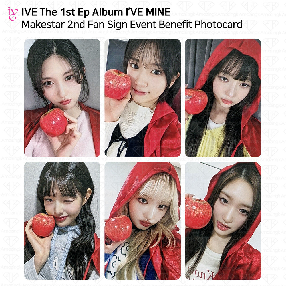 IVE The 1st Ep Album I'VE MINE Makestar 2nd Fan Sign Event Benefit