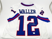 Darren Waller Autographed NY Giants Color Rush Nike Limited Jersey Fanatics