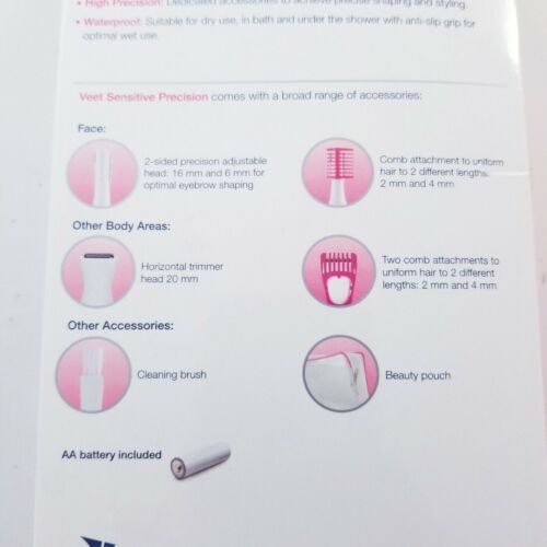 Veet Sensitive Precision Beauty Styler Expert Tagliacapelli Rapido e Impermeabile - Foto 6 di 9