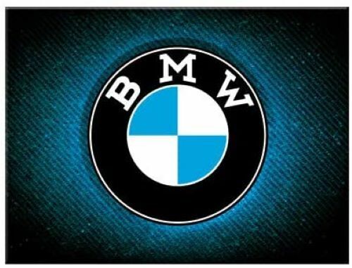 BMW Logo (ls) Metall Kühlschrankmagnet (na) - Bild 1 von 1