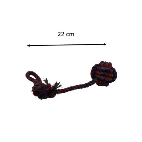 Juego de Juguetes para Perros - Cuerda Masticable, Cuerda de Lanzamiento y Juguete de Goma para Juego, Divertido 8 Piezas - Imagen 2 de 9