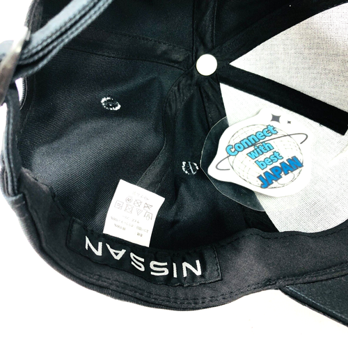NISSAN Genuine GTR GTR cap Rare Logo Cap hat car accessory Black KWA05-00F00 - Picture 6 of 7