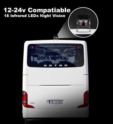 5" Wireless Rear View Monitor Waterproof Reverse Camera Kit for Truck RV Caravan - Picture 16 of 24