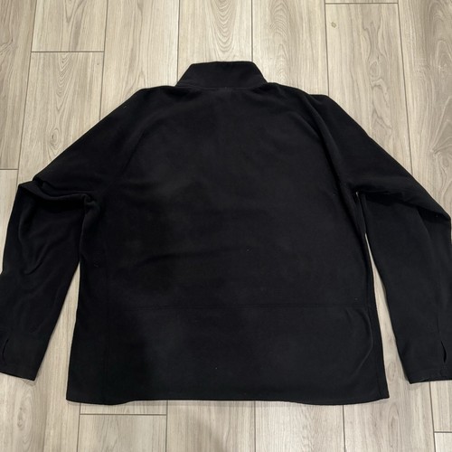 THE NORTH FACE Pullover Sudadera Chaqueta Negra XXL Polar Cremallera Bolsillo Lateral - Imagen 2 de 8