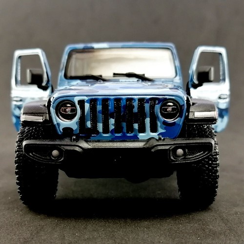 Jeep Wrangler 2018 techo rígido modelo fundido a presión coche Kinsmart 1:34 colección de juguetes - Imagen 23 de 48