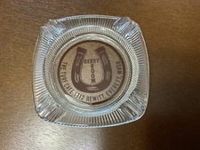 Vintage Everett The Turf Cafe Derby Room Cigarette Cigar Ashtray 4”
