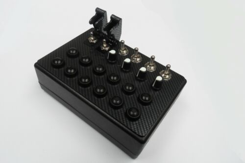 BBJ Sim Racing PC USB 30 Function Pro Series Button Box Black/Carbon - Picture 3 of 6