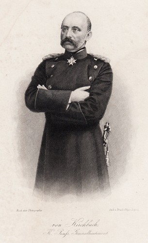 1890er DEUTSCHLAND Preußischer GENERALLEUTNANT von KIRCHBACH Portrait Original GRAB - Bild 1 von 3
