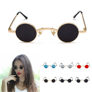 small round retro sunglasses