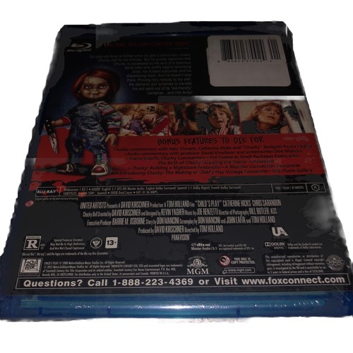 Child's Play 1988 (Blu-ray Disc, 2015) ART CARD Brand New Sealed free ship! - Picture 2 of 8