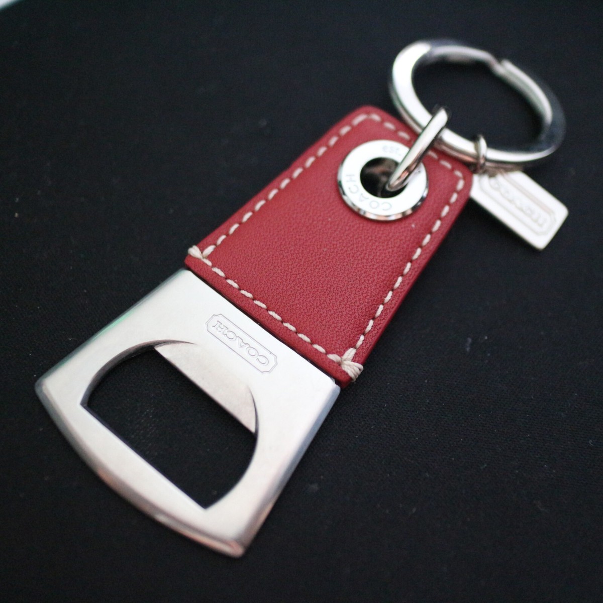 Coach mens key ring Clearance