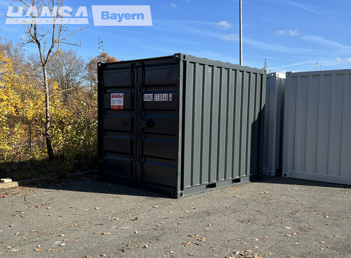 10 Fuß Lagercontainer, Werkzeugcontainer, neu, Farbe RAL7016 Anthrazitgrau - Bild 3 von 15
