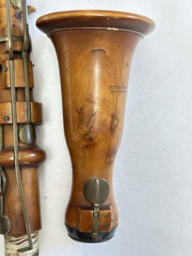 Nr. 1056 Sehr alte Oboe C. G. Breimeier Braunschweig 1800Jhd - Bild 13 von 24