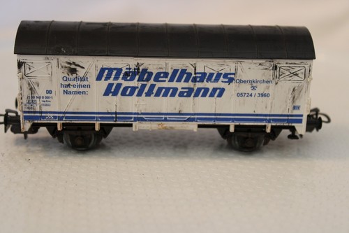 HO Scale Märklin Goods Wagon Car, Mobelhaus Holtmann DB Vintage Weathered (M32)