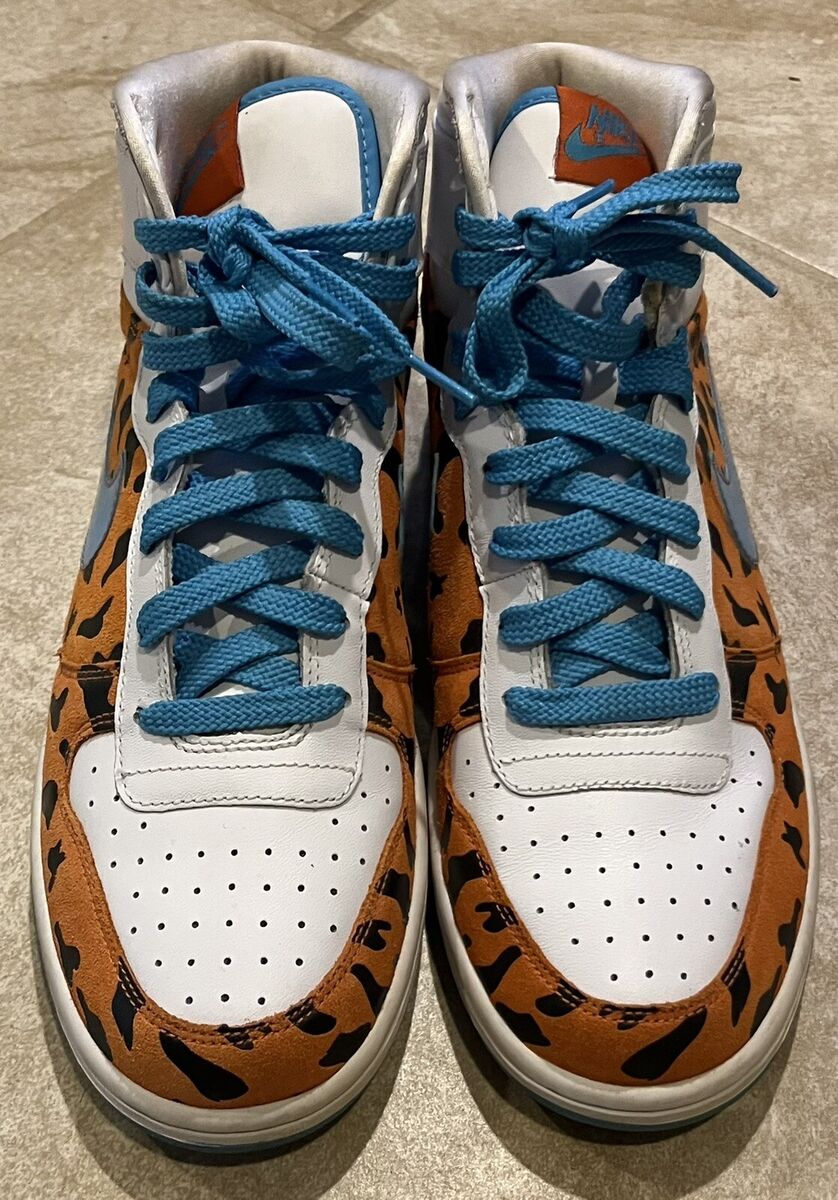 NIKE BIG HIGH QK FLINTSTONE FRED DUNK SB SHOE MENS SIZE 9.5 NIKE BIG HIGH QK FLINTSTONE FRED DUNK SB SHOE MENS SIZE 9.5