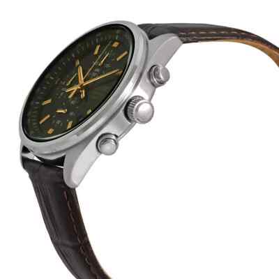 アナログ時計 SEIKO| Chronograph Quartz Green Stainless Steel Men SSB405P1 Seiko Quartz Chronograph with Multi-Layer Green Dial #SSB405