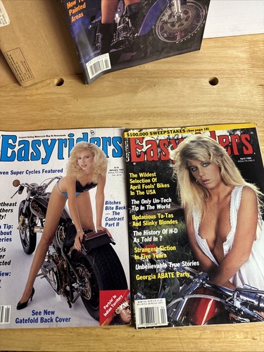 Vintage EASYRIDERS Magazine LOT OF 24 Issues BIKER Motorcycle David Mann 79-90 - Picture 21 of 24