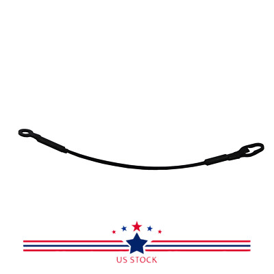 Pair Of Tailgate Cables – Fits 1993-2011 Ford Ranger & Mazda Pickup – Direct Replacements – Steel, Black