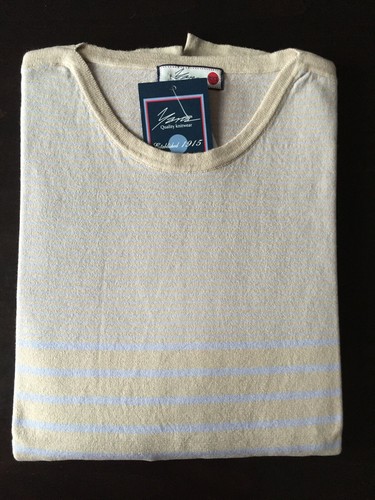 Strickpullover feinstrick hochwertig klassisch 100% Baumwolle 2XL EU-gefertigt - Bild 2 von 4