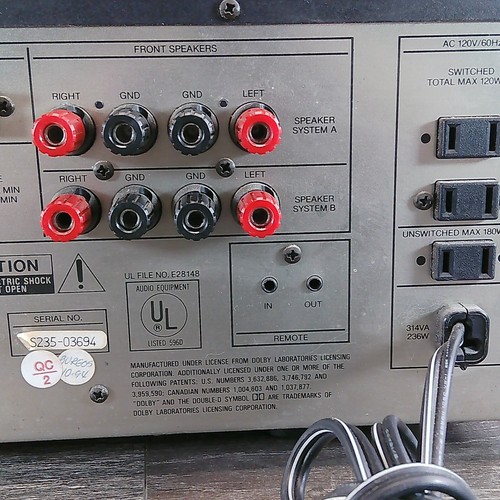 Receptor Harman Kardon AVR30 Alta Corriente, Totalmente Discreto, Banda Ultra Ancha - Imagen 13 de 16