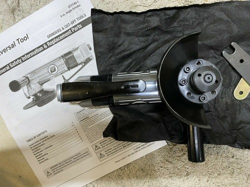 New Universal Tool Pneumatic 4" Angle Grinder Model UT2740-1 (Taiwan) - Picture 3 of 7