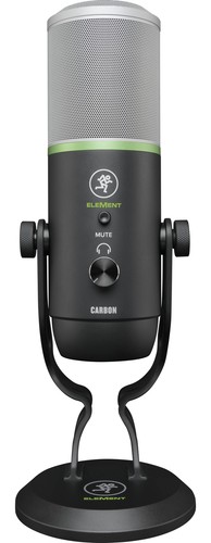 Mackie CARBON USB Studio Recording Zoom Podcast Microphone+Mic Stand+Boom Arm - Picture 2 of 12