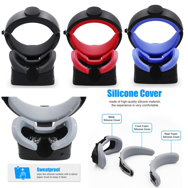 Für Rift S VR Brille Headset Silikon Foam Augenmaske Face Eye Mask Covers Für Rift S VR Brille Headset Silikon Foam Augenmaske Face Eye Mask Covers