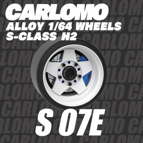 S Class Carlomo 1/64 Alloy Wheels S-CLASS H2 - Premium Wheels - S07A - S07G - Picture 12 of 14