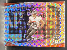 TYLER ALLGEIER 2023 PANINI MOSAIC AUDIBLE SILVER PRIZM MOSAIC # AS-TA FOTL