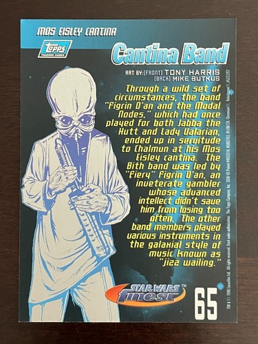 TOPPS STAR WARS FINEST 1996 ALL-CHROMIUM SERIES ONE TRADING CARDS NM - MINT - Picture 130 of 180