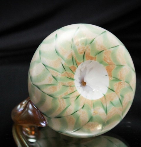 KEW BLAS ART GLASS PITCHER CREAMER 3” Tall ANTIQUE - Picture 4 of 6