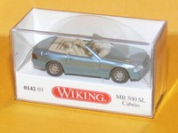 Wiking - Mb 500 Sl Cabrio - 1/87 H0 - 014203 - Neu&Ovp